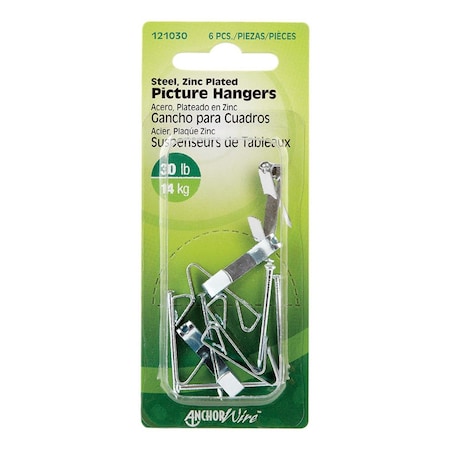 Aceds 30 lbs Picture Hanger, 60PK 50965